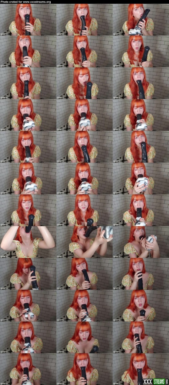 Pornstar teen Deepthroating My Thickest Bad Dragon Chance To The Base