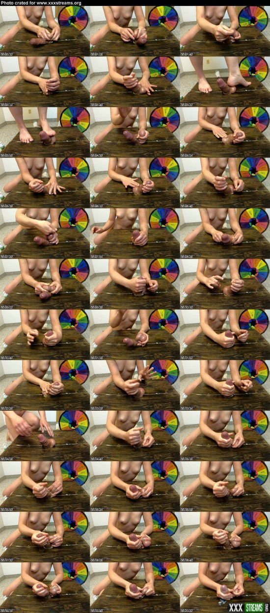 Mistress Phantom Ballbusting spinner with ruined orgasm