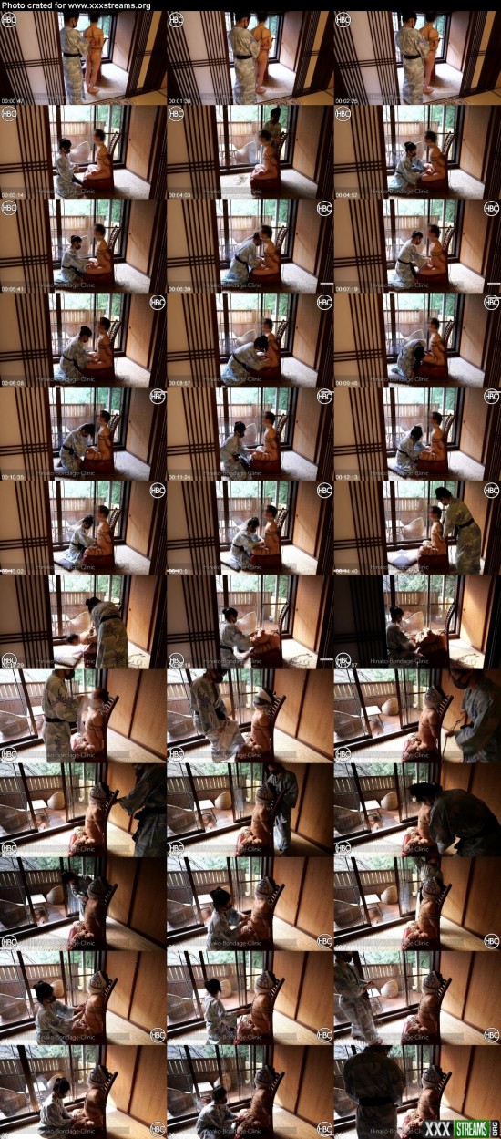 Hinako House of Bondage Strict Cross Legged Shibari Rope Chair Bondage