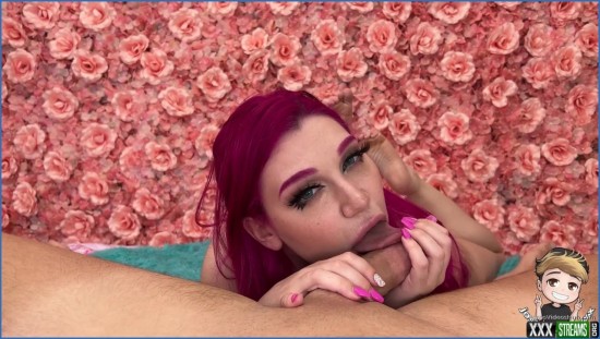 joshualewisxxx Pink Hair GF Gets Facial Lily Lou