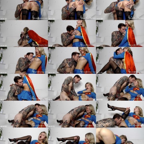 [GinaGersonXXX.com] Gina Gerson - SUPER GIRL ORAL SEX WITH MAN (2023) 1